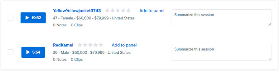 Step 3: Usability tests